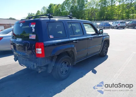 2016 Jeep Patriot Sport z USA, uszkodzony, nr VIN 1C4NJPBB8GD699360